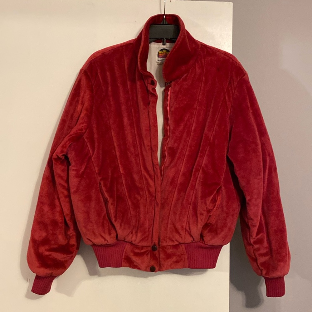 Vintage Miller Outerwear Women’s Velour Jacket